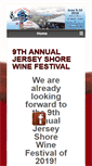 Mobile Screenshot of jerseyshorewinefestival.com